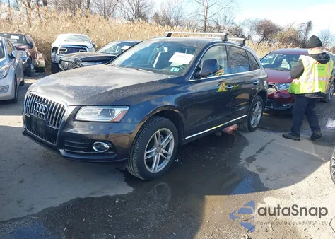 2016 Audi Q5 2.0T Premium from USA, damaged, VIN WA1L2AFP1GA045593